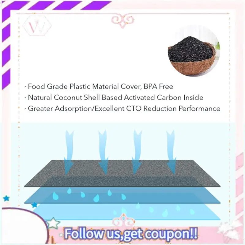 

Прочный для фильтра для воды Siemens BRITA Intenza TZ70033A, уменьшает содержание камня воды, уменьшает вкус и прерывание