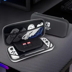 DATA FROG Crystal Protect Shell Switch متوافق مع OLED غطاء حالة صلبة شفاف لملحقات وحدة تحكم OLED أفضل 8 مبيعات Nintendo Switch Housing - رقم 2