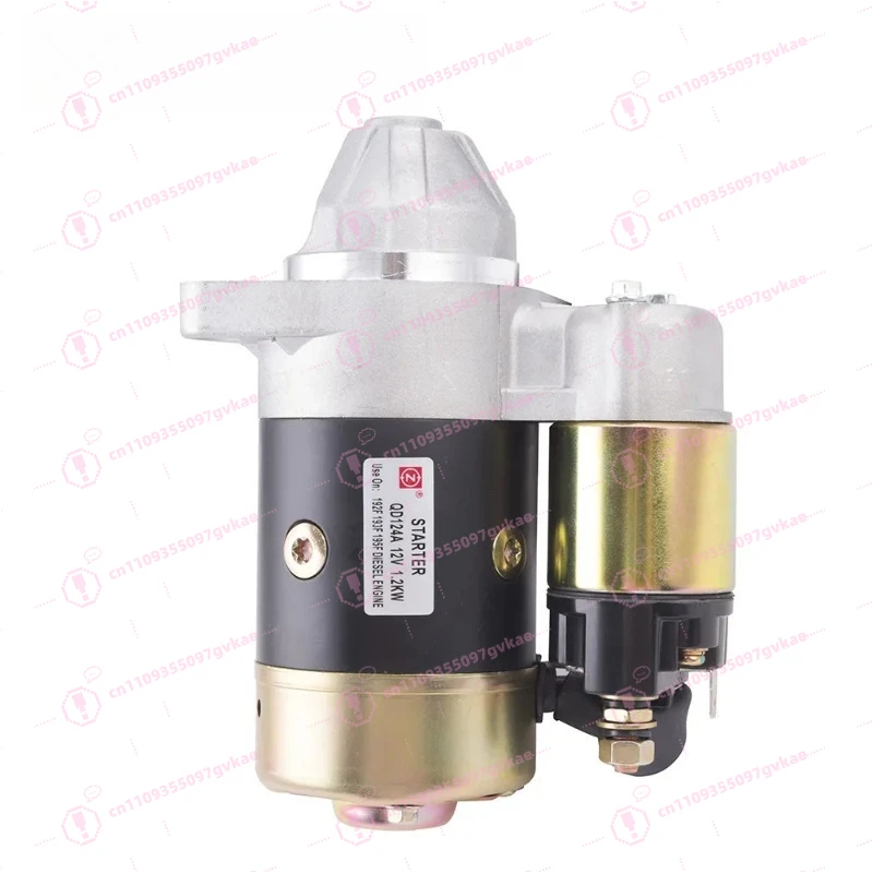 

QD124 QD114 12V 1.2KW 0.8KW Diesel Generator Starter Motor