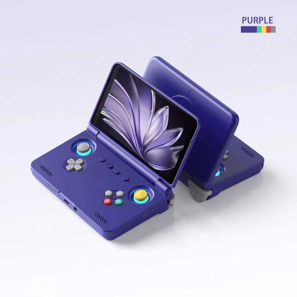 2025 Retroid Pocket Flip2 Retro Handheld Game Console Android13 5.5 Inch AMOLED Touch Screen Video Player Wifi Bluetooth PSP PS2