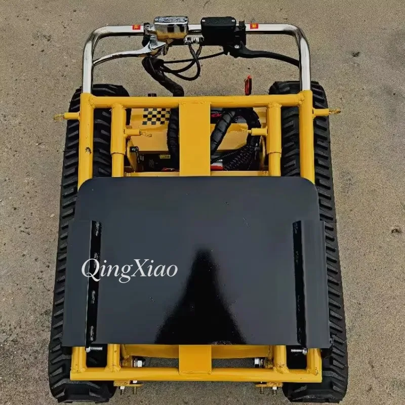 Foldable Crawler Stair Climber Hand Carts 300KG Heavy Loading Platform for Industrial Workshop Logistics Cargo Transport