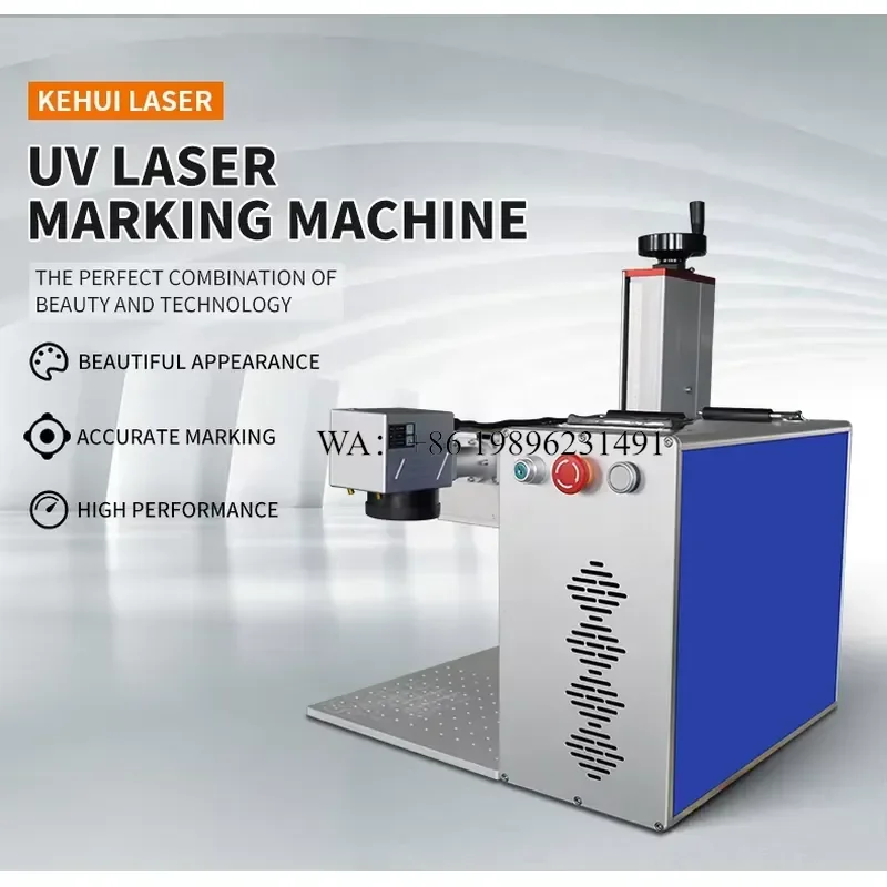 Wmwmnu for JPT UV Marking 3D 5W 10W with RTUL-10 Industrial Chiller Bench-Top for Metal Non-metal Materials