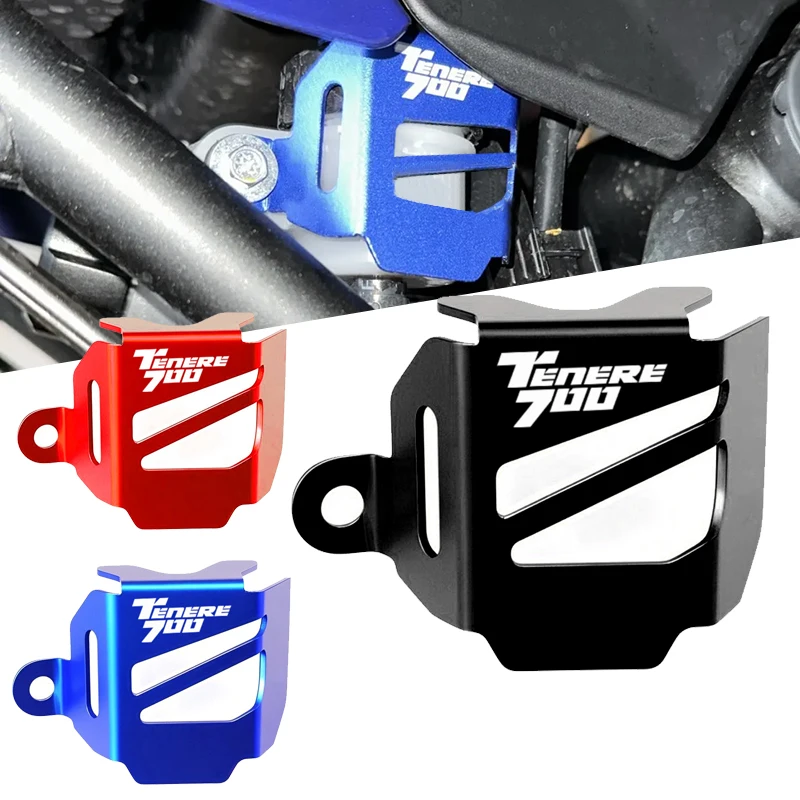 for Yamaha  Tenere  Tenere700 2019-2021 Motorcycle Rear Brake Pump Fuel Tank Guard ProtectorTenere 700 Rear Brake Oil Cup Cover