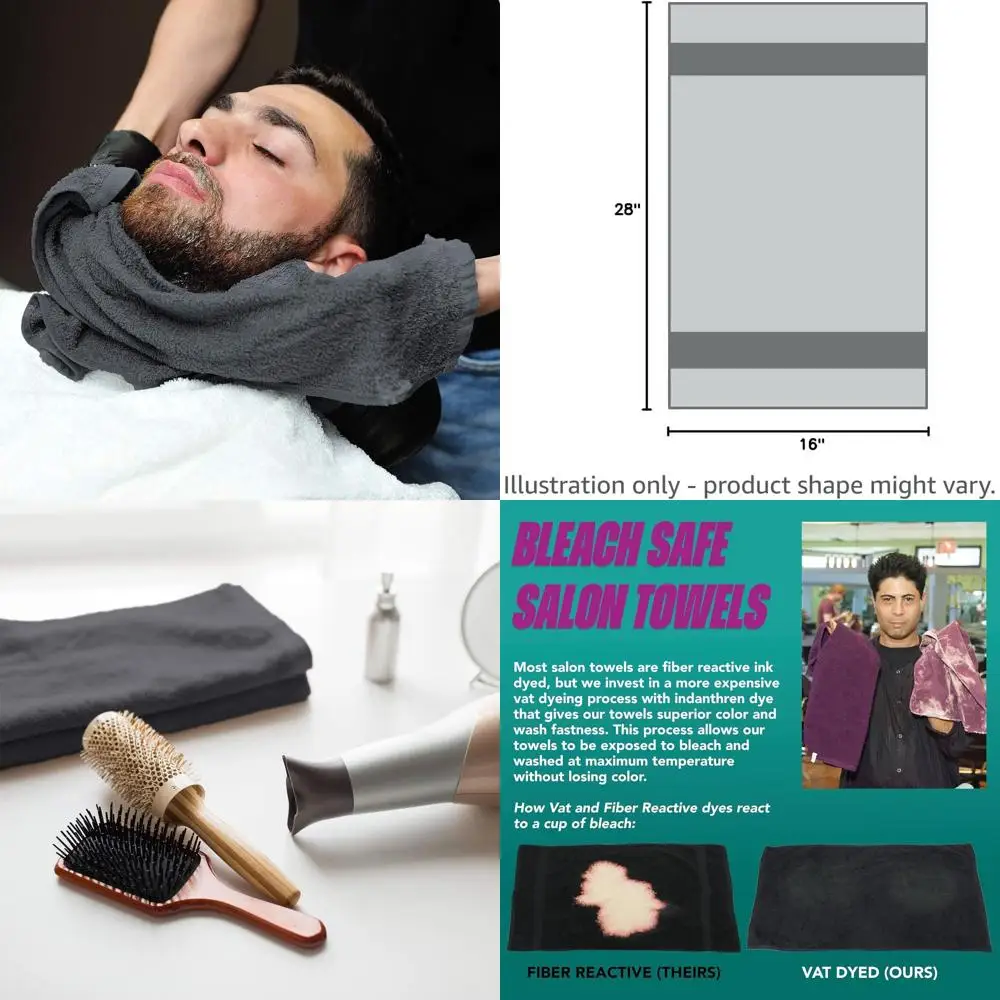 100 Cotton Quick Dry Hair Towels for Professionals