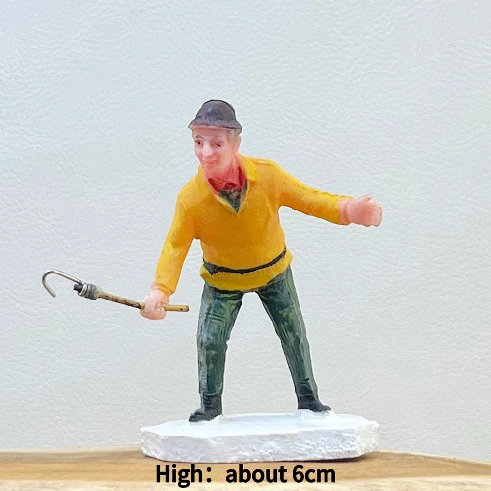 European Style Resin Miniature People Figurines, Tiny Character Models, Diorama Scene Layout Accessories