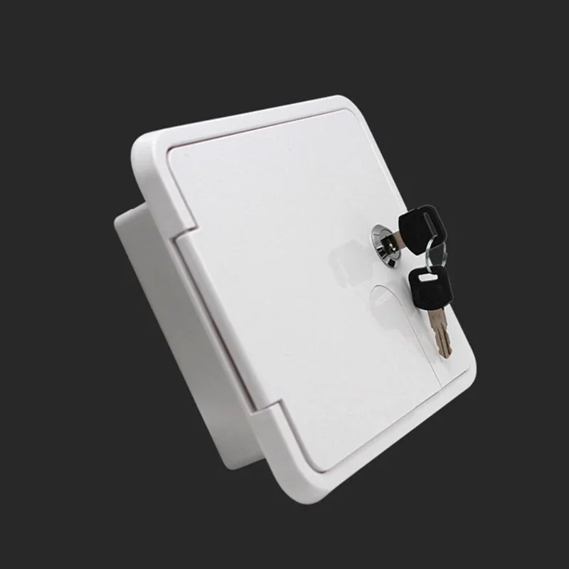Snap Lock Weatherproof Glove Storage Box - Square for Boat/RV/Motorhome Caravan Drop Shipping