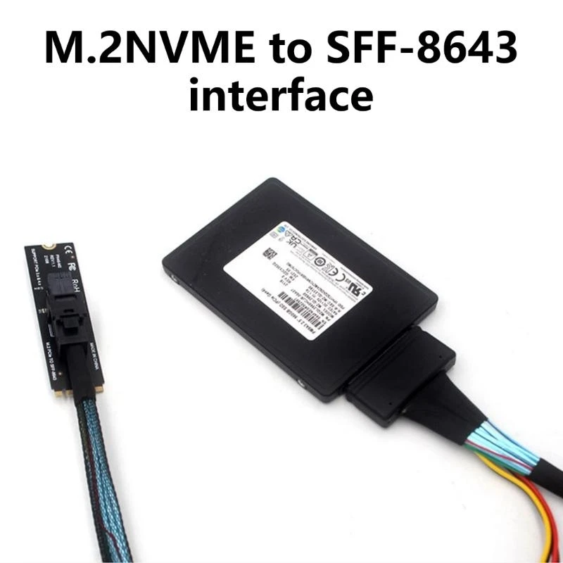 PCIE対アダプターカードSFF-8643 SFF-8639 NVME PCIEからSFF-8643拡張