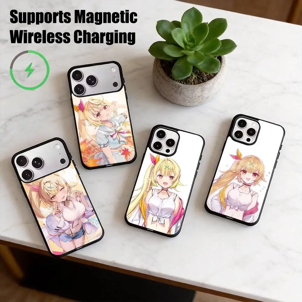 VTuber Hoshikawa Sara-A Phone Case For iPhone17,16,15,14,13,12,11 Plus,Pro Compatible with magnetic wireless charging Gift