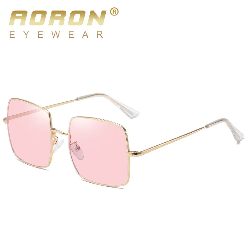 New polarized sunglasses metal frame sunglasses men's and women's fashion color changing glasses driving night vision