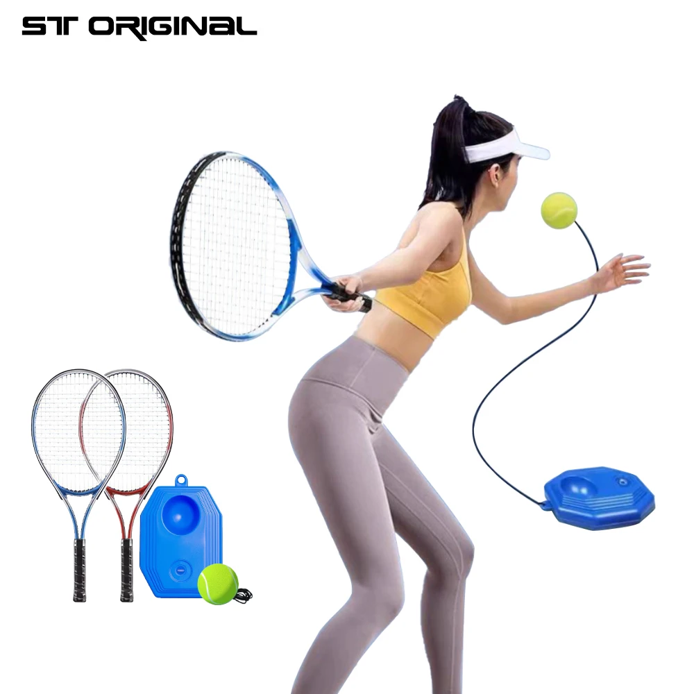 

Tennis Trainer Rebound Ball with String Tennis Practice Rebounder Equipment Exerciser Badminton solo