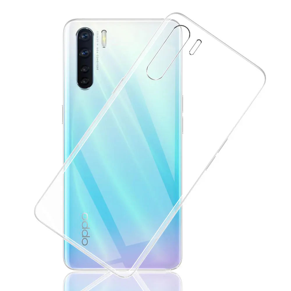 For OPPO A91 Case Soft Silicone Cover For OPPO A91 Phone Cases For OPPOA91 A 91 Clear Shockproof Bumper Coque