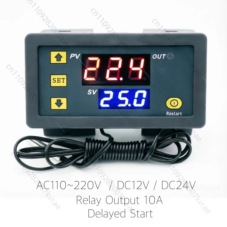 W3230 Digital DC 12V 24v Egg Incubator AC110-220V Thermostat Temperature Controller