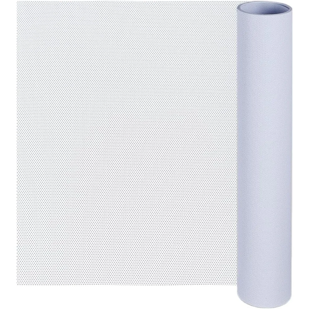 78.7x11.8inch White Computer Mesh Dust Filter PVC Dustproof Mesh Filter Cover for Computer Case and Fan Dust Screen making kit