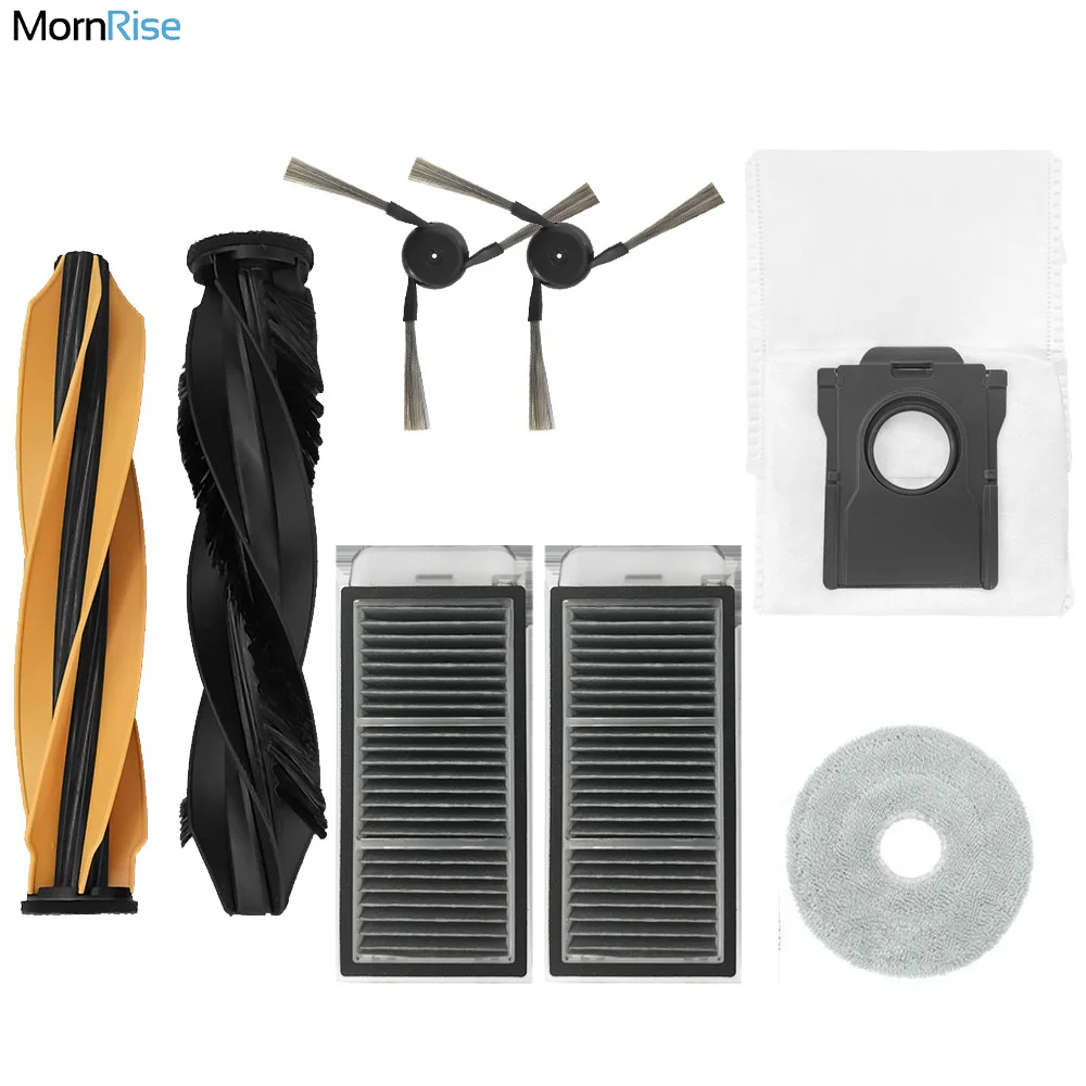 Accessories For Dreame X50 Ultra/L50 Ultra/L40S Ultra Vacuum Cleaner Spare Parts Replacement Kit Brush Filter Dust Bag Mop Pad
