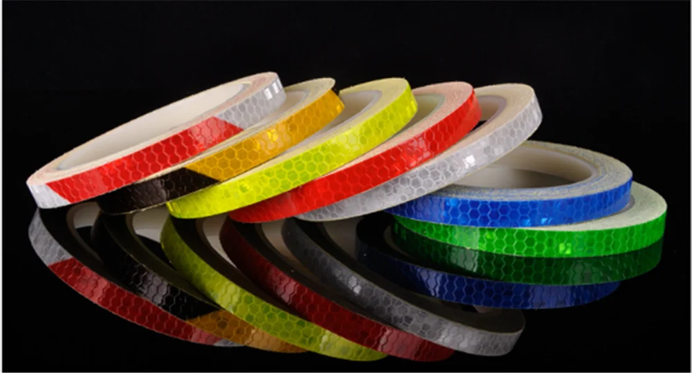 1cmX800cm truck car motorcycle bicycle reflective tape sticker for KTM Bajaj PulsaR 200 NS 1190 AdventuRe R 1050 RC8 Duke