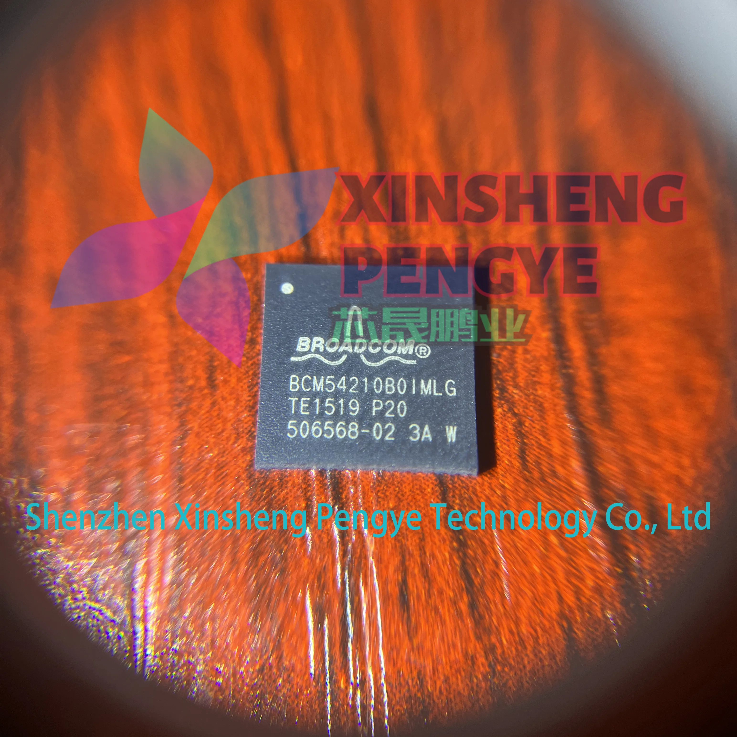100% New and Original BCM54210B0IMLG BCM54210 BGA SINGLE GPHY SGMII/RGMII Communication Networking Ethernet ICs In Stock