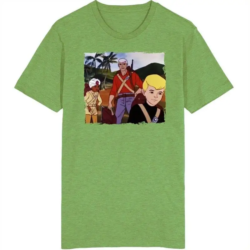 Camiseta para fãs do programa de TV dos anos 60 de Jonny Quest