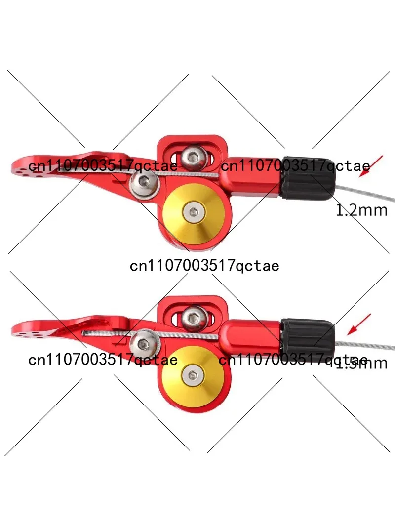 Bike Dropper Seatpost Remote Lever 22.2mm 24mm for MTB Road Bike Internal External Cable Routing