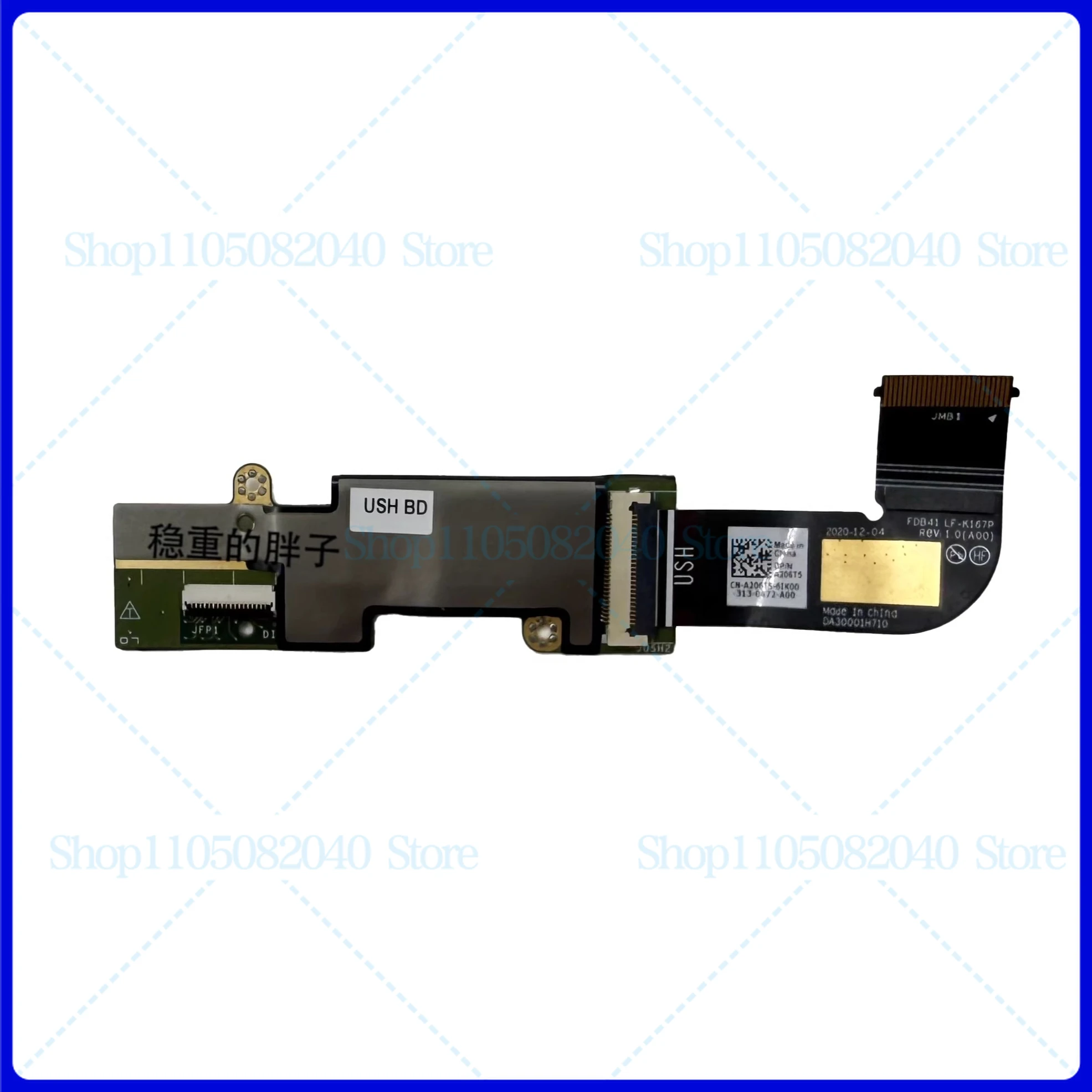 For DELL Latitude 9420 Power Board, Fingerprint Device, Tablet LS-K169P 5FMRK