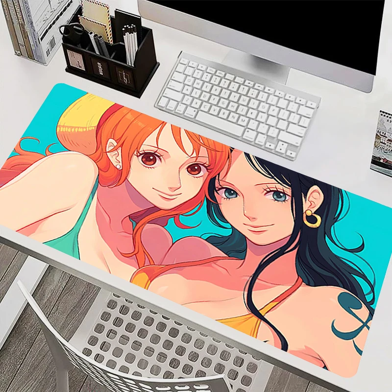 Anime Anime Mouse Pad Large Extended Gaming Desk Mat Non Slip Carpet O-one P-piece Robin kawaii Gamer Pad Rubber Computer Mouse Pad - Aliexpress Deal