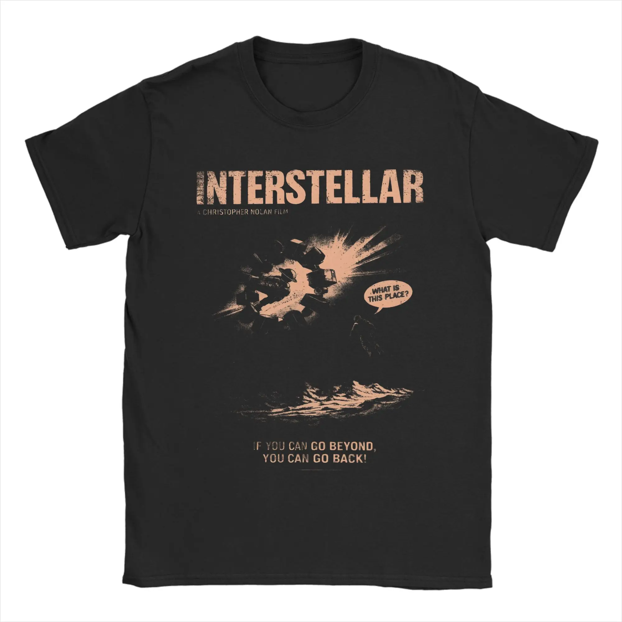 Interstellars Graphic Printed T Shirt for Men Women  100% Cotton  Tee Shirt Clothes