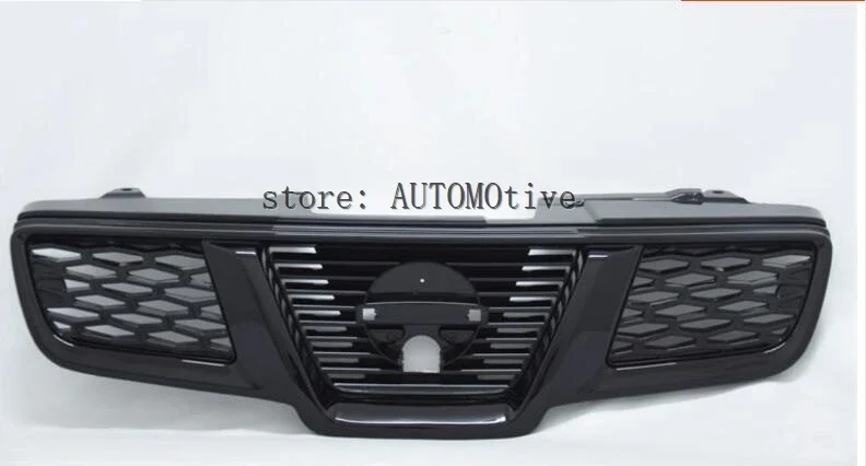 blackABS Chrome Honey Bumper Mesh Grille ,Front Car Grill Grill  For Nissan Qashqai J10 2007 2008 2009 2010 2011 2012 2013 2014