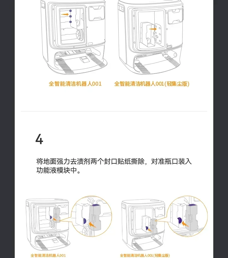 Оригинальный набор для удаления пятен и обслуживания подметальной машины NARWAL 【оригинал Xiaoyao 001/Xiaoyao 001Max/J5/J5X】