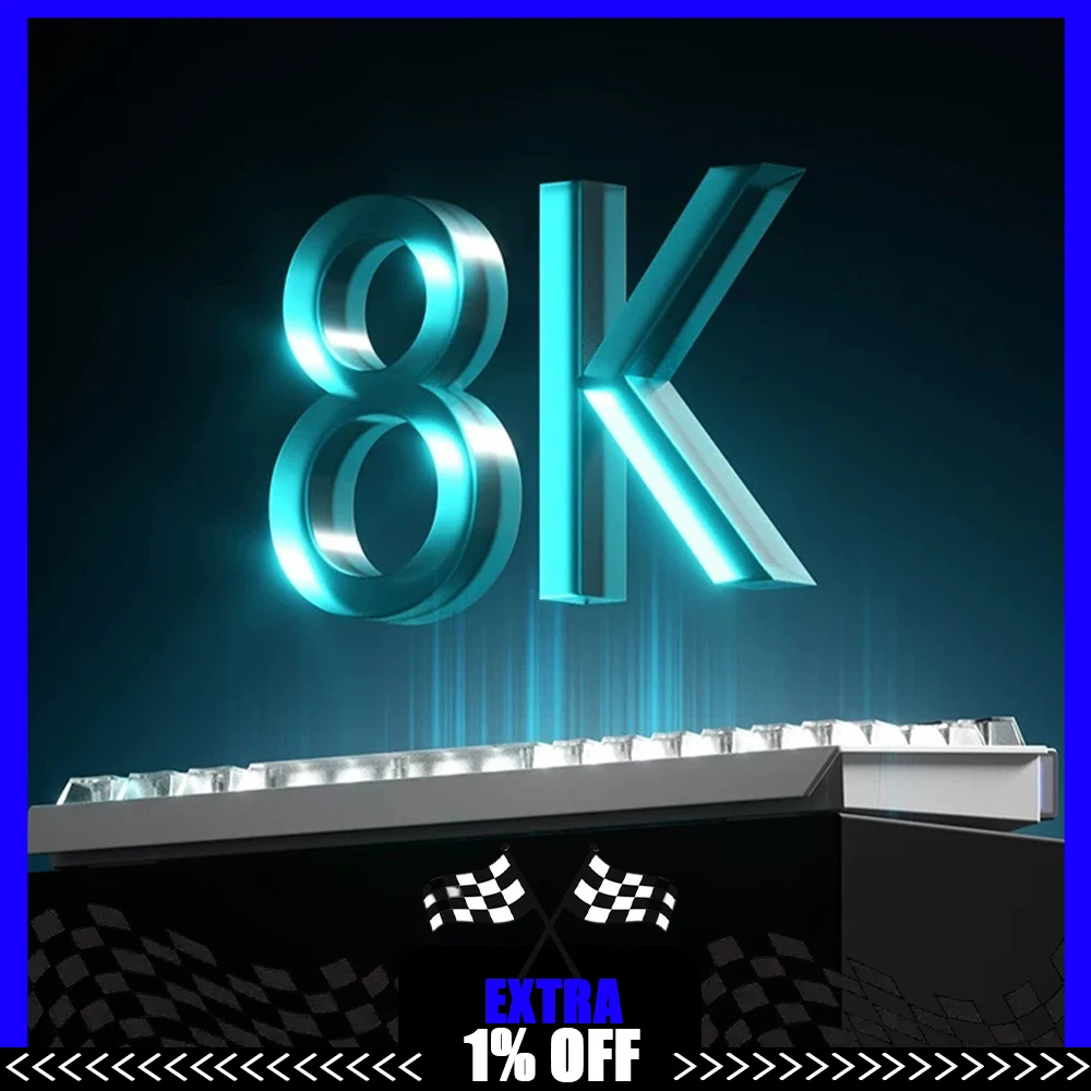 WEIKAV AIR68 Wireless Keyboard All-Aluminum Locating Plate 0.01RT Accuracy Gaming Keyboard Adaptive Precision Calibration Gifts