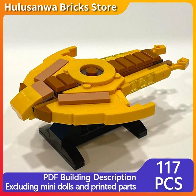 

Популярная киномодель MOC, строительные кирпичи, многоцелевой космический корабль, модульные технологии, подарки, праздник, сборка, детские игрушки, костюм