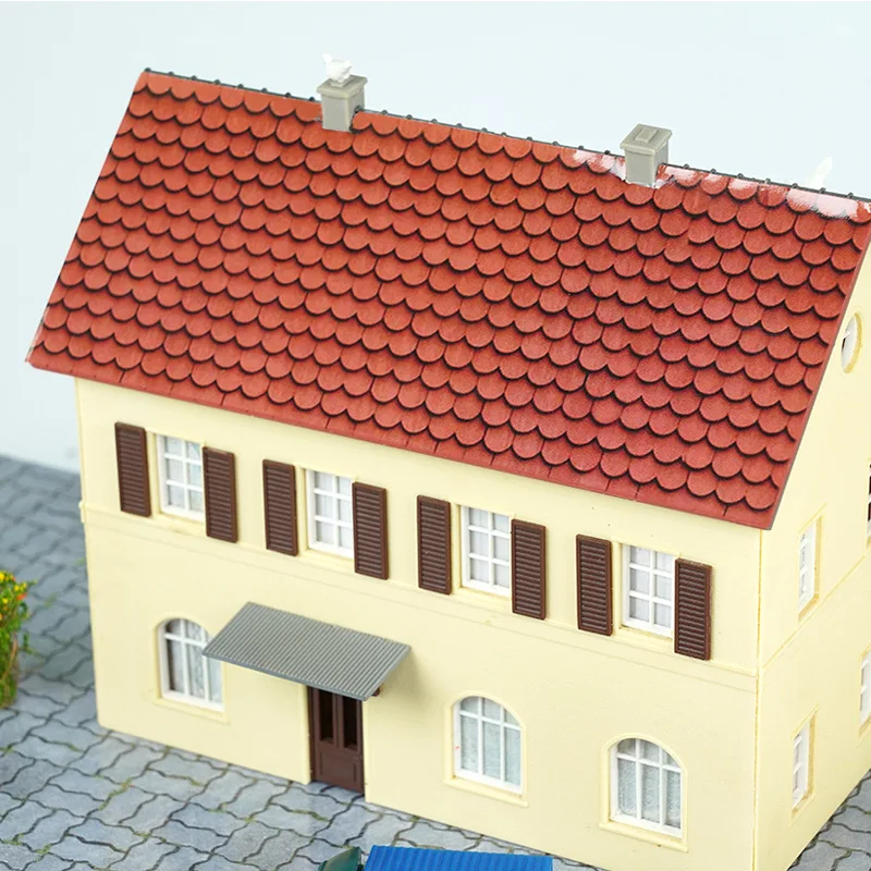 20x30 CM Simulazione Tetto Piastrelle Mattoni Adesivi Kit Modello per Fare Materiali Adesivo per Costruzione di Casa 2 Pz/lotto