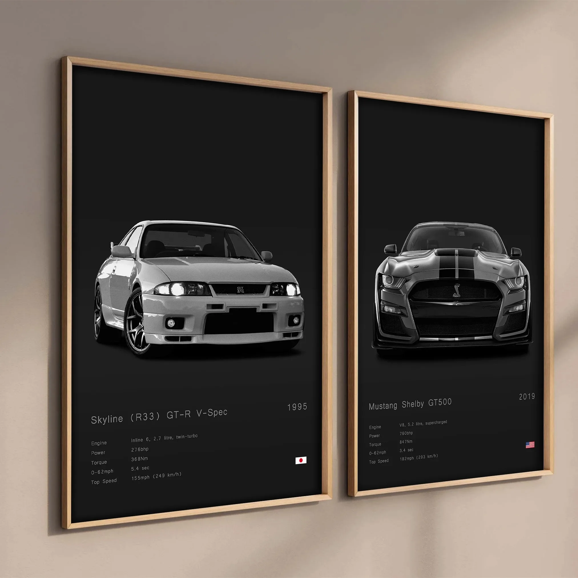 Classic popular car brand Motorsport supercar Modern Design home Decoration Canvas Painting Wall Art aesthetic room decor poster