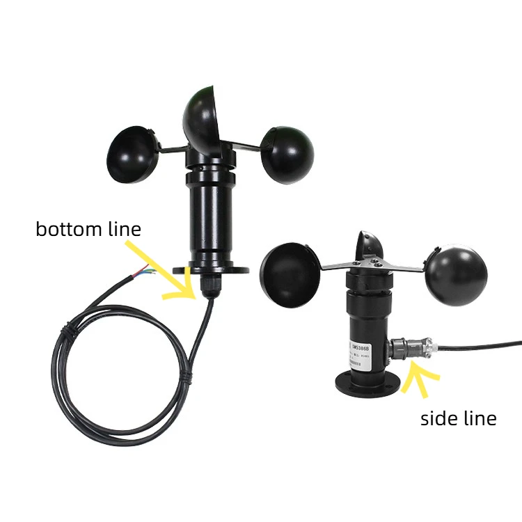 SM5386 Wind Speed Sensor RS485 Current 4-20mA Voltage Aluminum Three Cup MODBUS