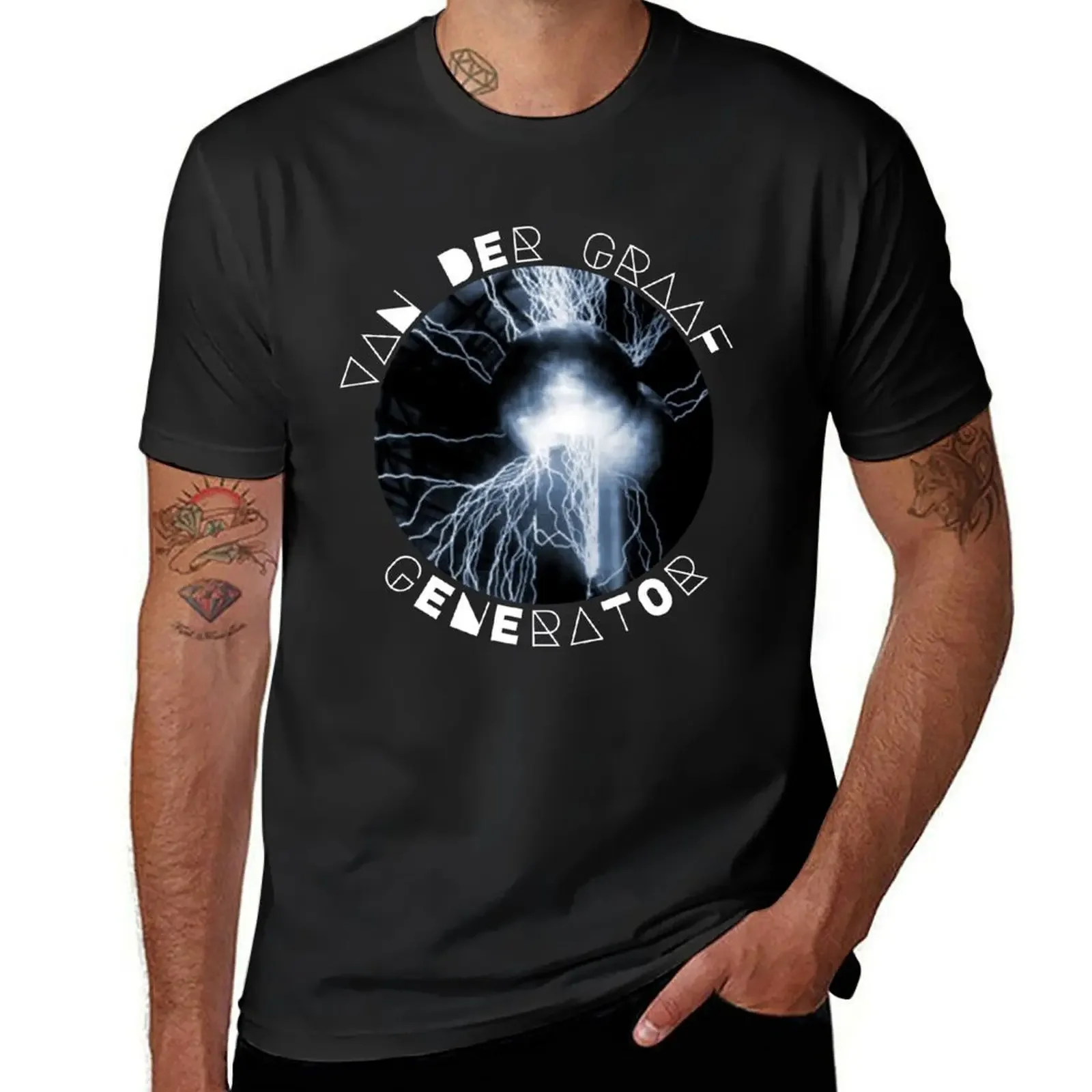 Van Der Graaf Generator design. Mono version. T-Shirt hippie clothes funnys Men's t-shirt