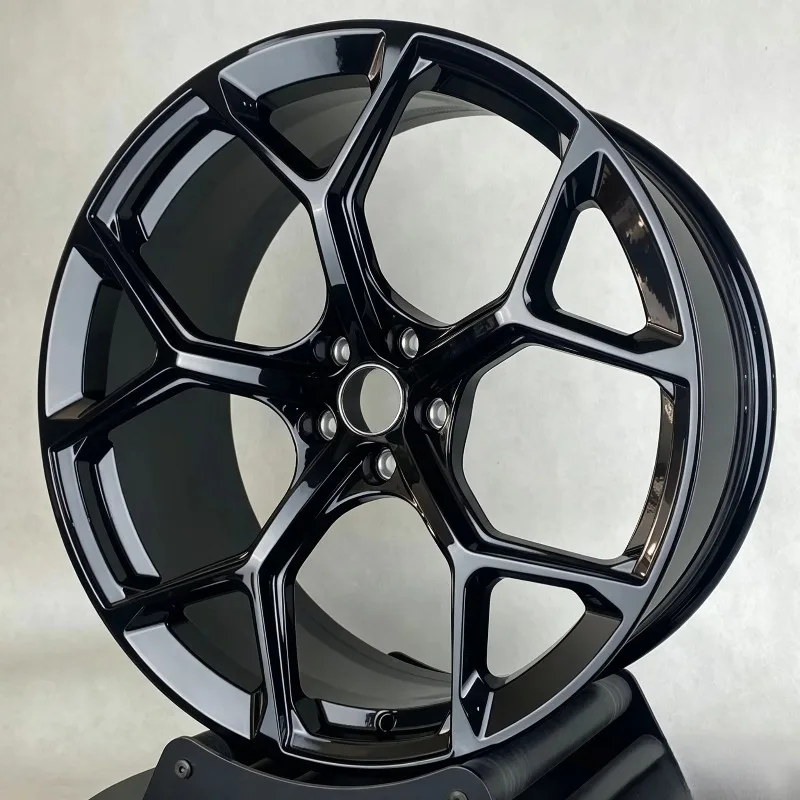 Custom Forged Forged Wheels 18 19 20 21 22 Inch 5x112 Gloss Black Monoblock Alloy Rims For Audi RS3 RS4 RS5 RS6 For BMW For Benz