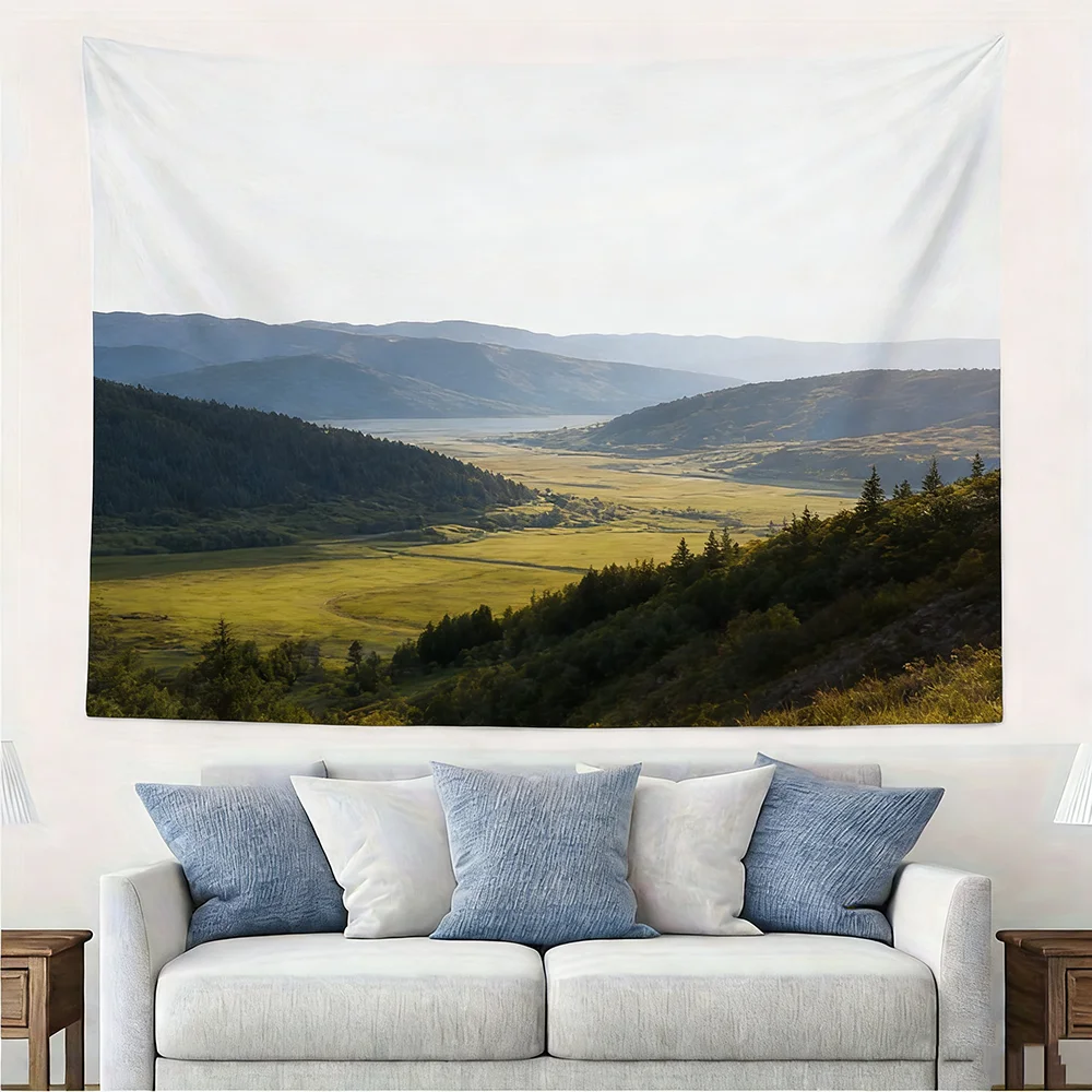 1Pc Personalized Custom Tapestry Upload Your Exclusive Images to Create a Unique Wall Background, Perfect for Home and Living Ro