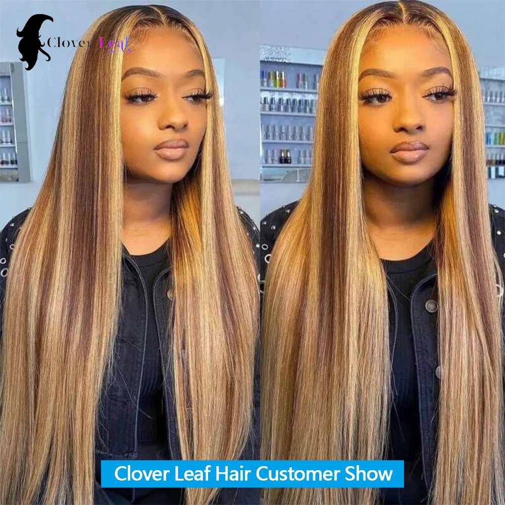 P4/27 Выделенные пучки человеческих волос 22, 24, 26 дюймов, прямые бразильские необработанные человеческие волосы, коричневые наращивание волос Remy