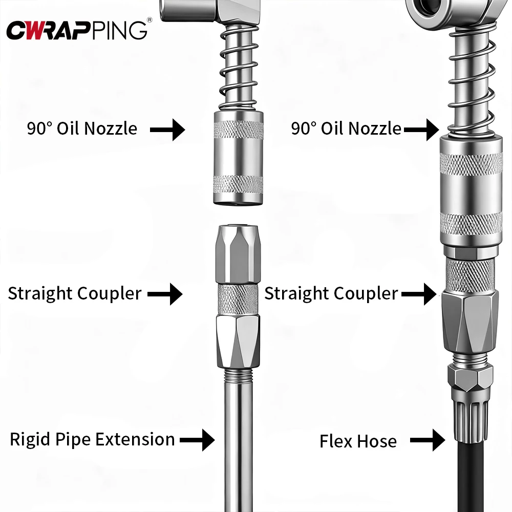 

Адаптер для смазочного пистолета, 90-градусная муфта, инструмент для смазки, инструменты для автоматической разборки, профессиональное оборудование для автомобильной мастерской, инжектор