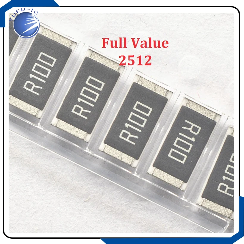 50PCS 2512 SMD chip resistor Full Value 5% 0123456789R/K/M 0.1.2.3.4.5.6.7.8.9 R K M 0 1 2 3 4 5 6 7 8 9 Ohm Kohm