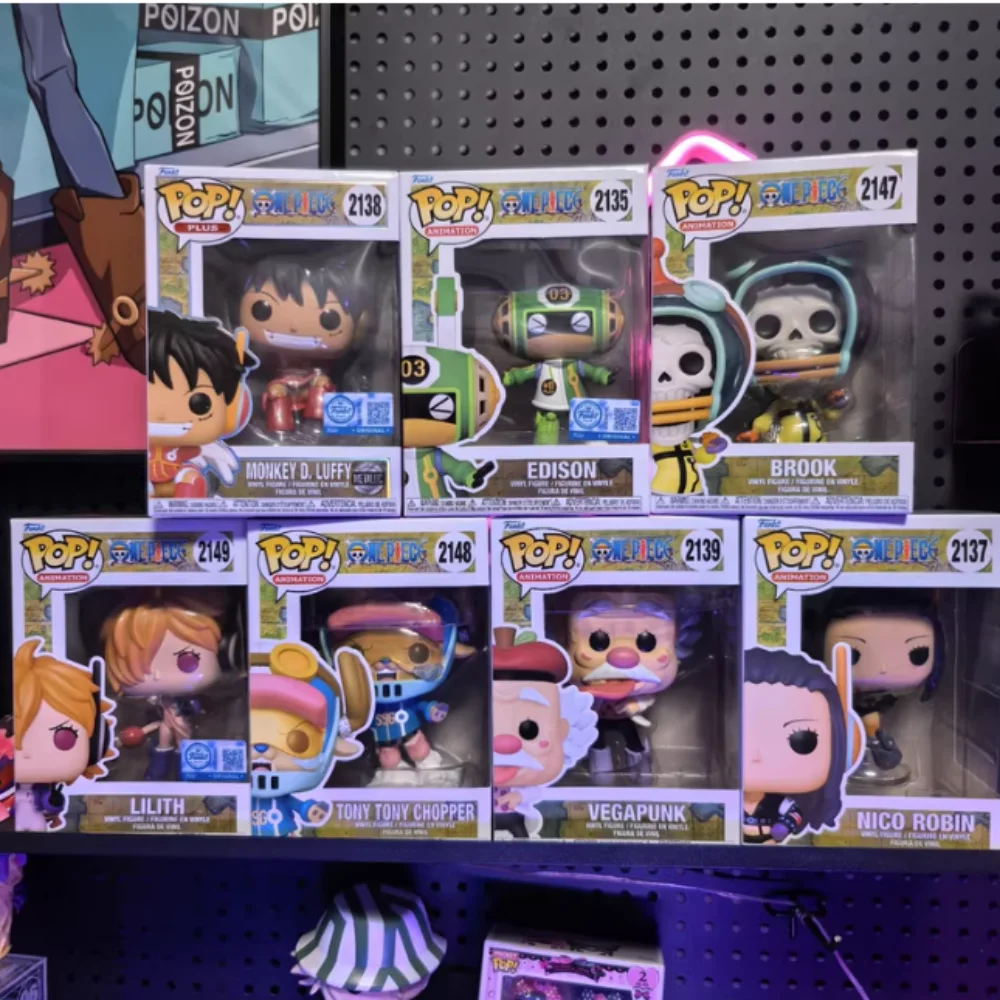 

Фигурка Funko POP по японской манге One Piece: Луффи с острова Эггхед, модель для декора рабочего стола, детская игрушка, сувенир