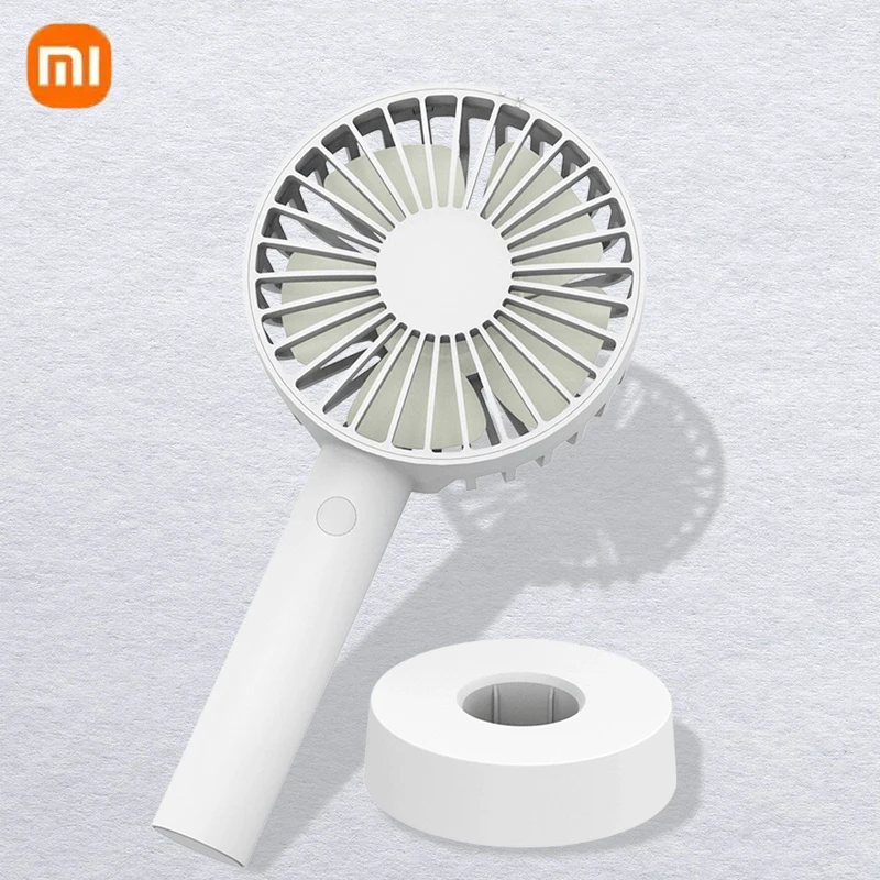 

Xiaomi Handheld Fan Portable USB Charging 3rd Gear Convenient Creative Mini Fans Catapult Pocket Desktop Fan Cooling Fan