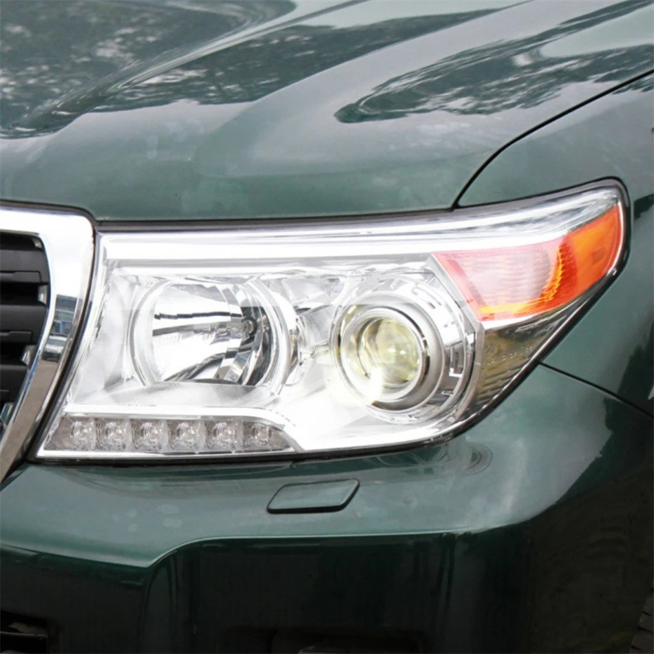 For Toyota Land Cruiser 2012 2013 2014 2015 Articles Cars Base Head Lamp Shell Rear Housing Lamp Cover Headlamp Shell