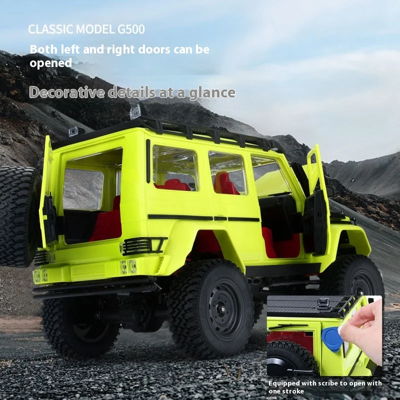 1: 12 Scale จําลอง Mangniu Big G Professional Rc 2.4g Full Scale รีโมทคอนโทรลสี่ล้อไดรฟ์รถออฟโรดรุ่น