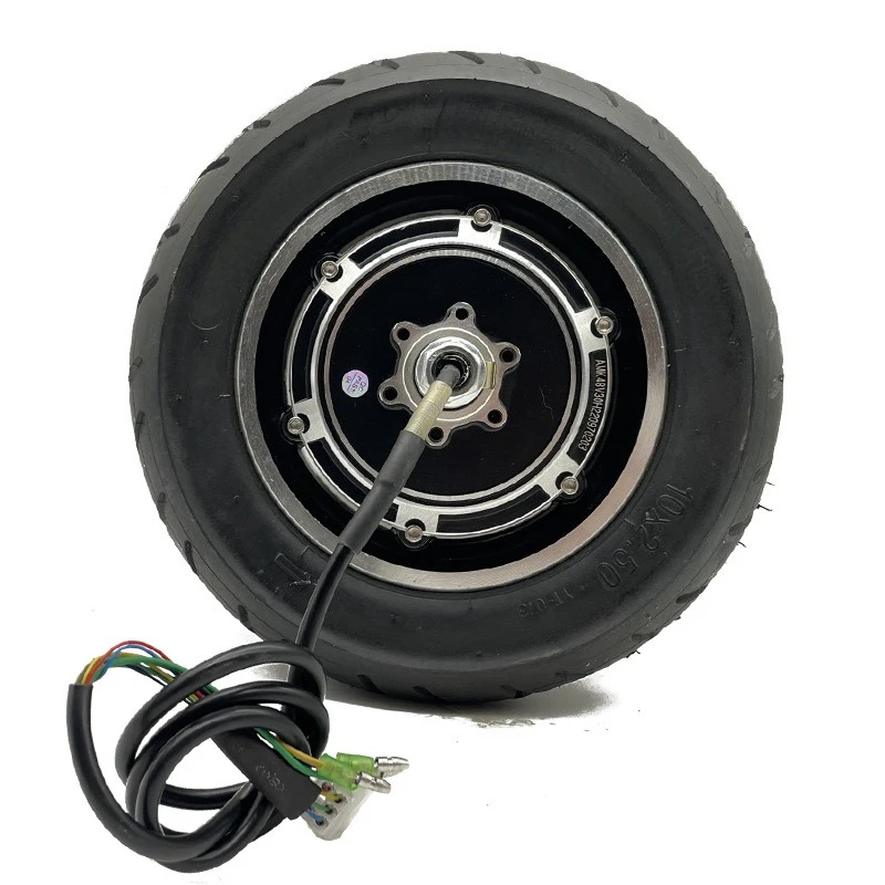 For 10 inch disc brake scooter electric vehicle motor hub electric, 10 inch skateboard motor with tire