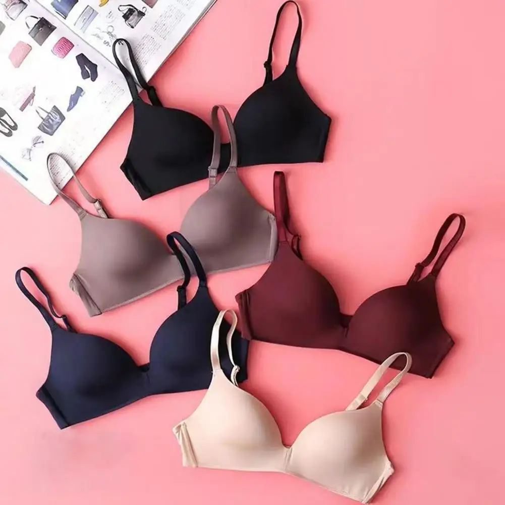Womens Bralette Wireless Unbound Girls Gather Sexy Push Up Bras Female Underwear Tops Size ACup