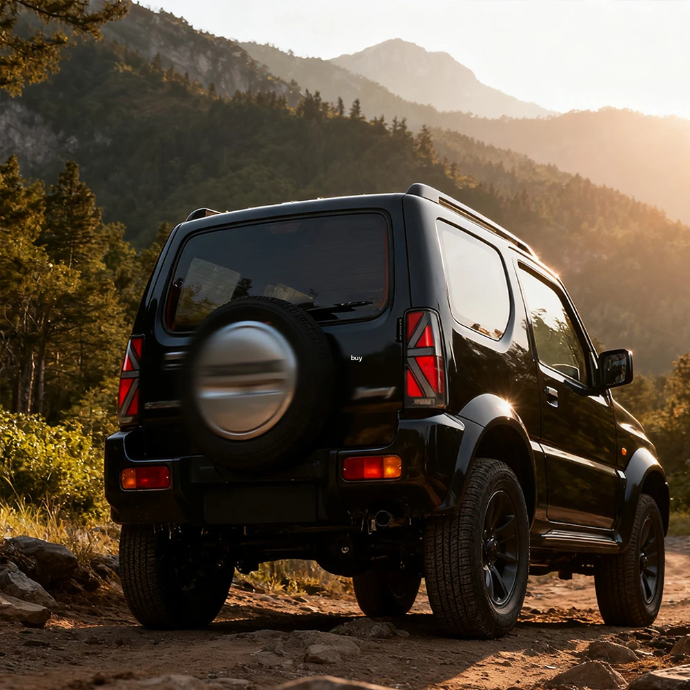 

Для Suzuki Jimny автомобильные фонари 2007-2017 обновление заднего фонаря в сборе мини-стиль светодиодные мигающие сигнальные огни автомобильные аксессуары для инструментов