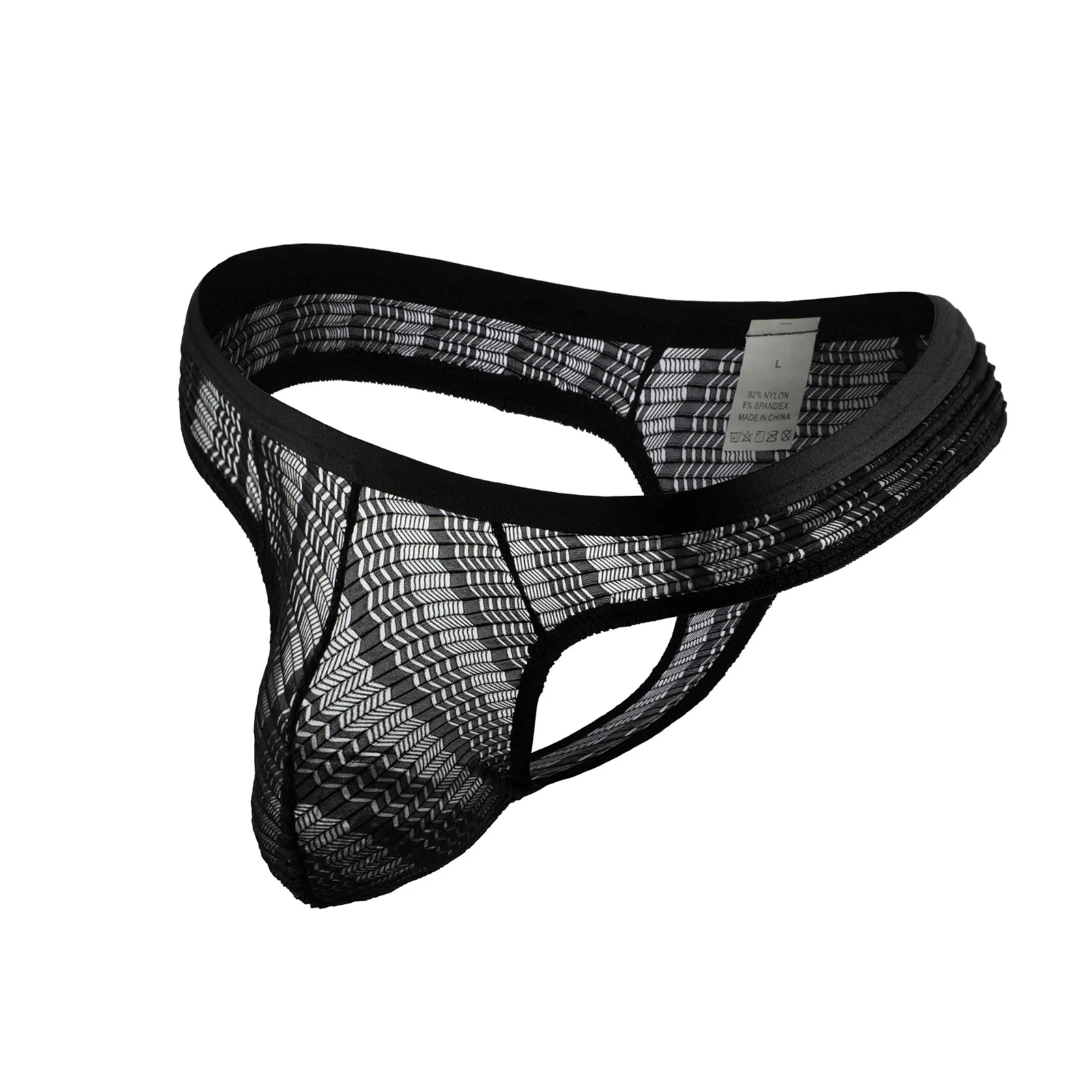 Mesh Men\'s Underwear Panties Hollow Low-Waist Sexy Lingerie See Through Sexy Brief Erotic Temptation Thongs Male Underpants