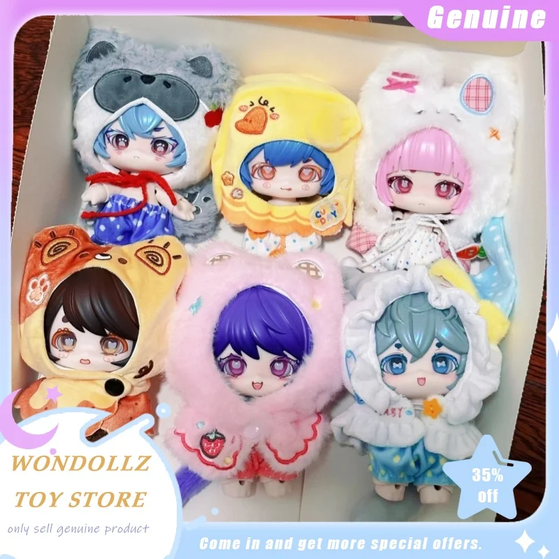 

New 1/12 Bjd Ya！Xiugo！Series Blind Box Movable Action Figures Cute Animal Hooded Dolls Desktop Decor Ornament Surprise Gift