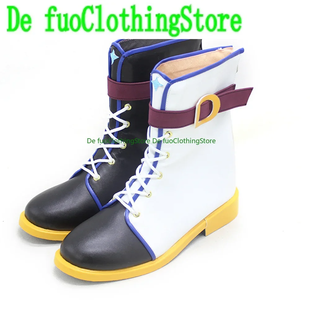 

DefuoClothing Pretty Derby Admire Vega Cosplay Shoes Boots Game Anime Carnival Party Halloween Chritmas Shoes Store