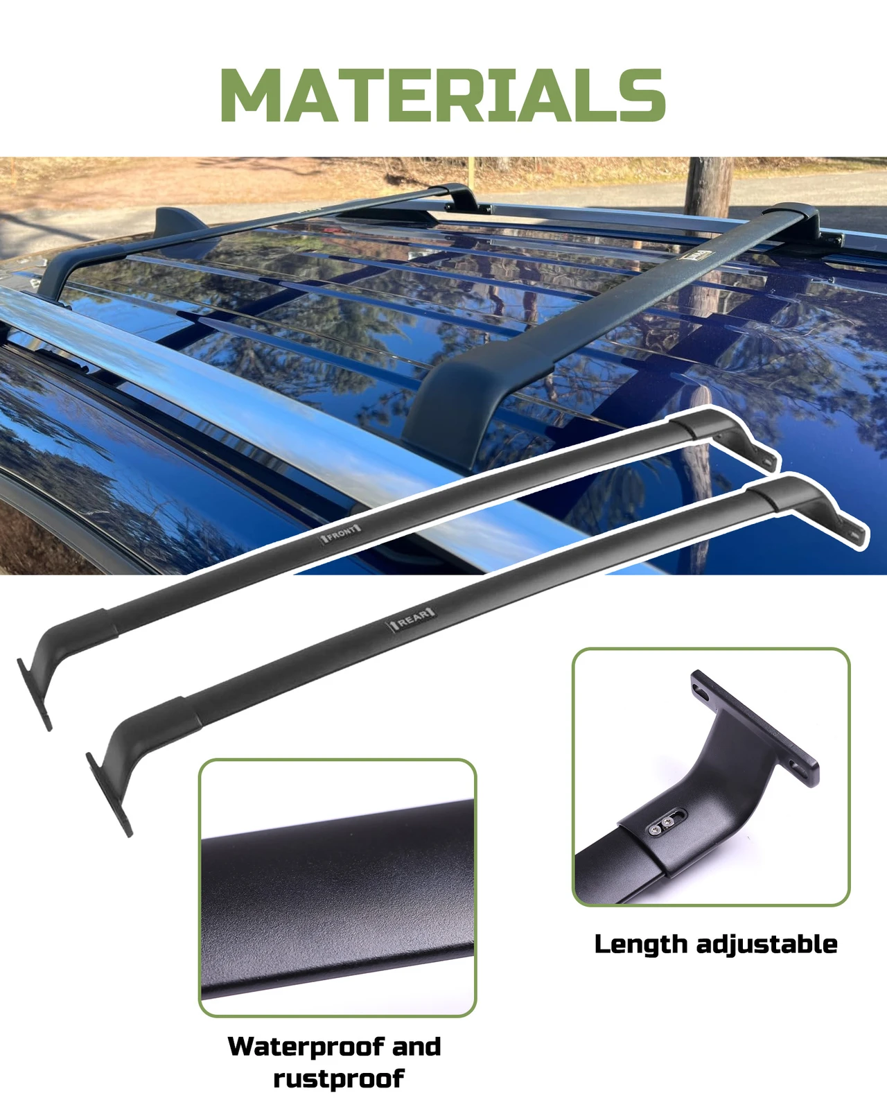 

Поперечные перекладины для Chevrolet Chevy Blazer EV 2024 2025, багажник на крышу, багажник на багажник