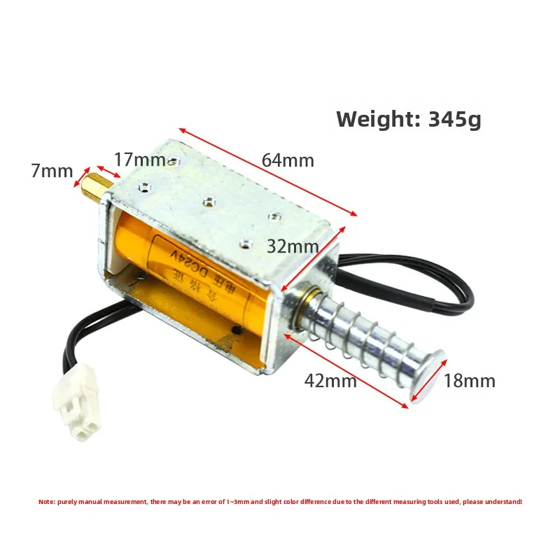 24v-coin-pusher-game-machine-electromagnet-arcade-accessory-drop-down-coin-mechanism